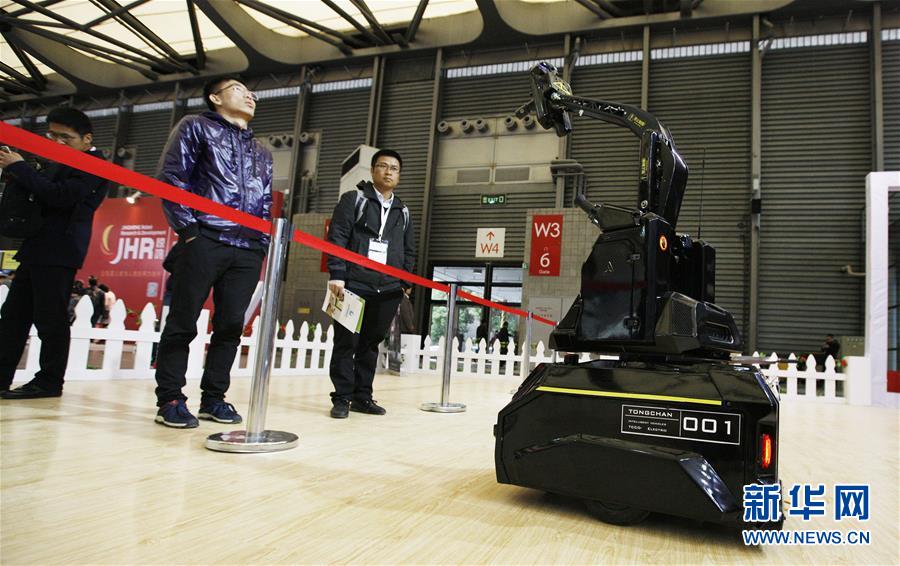 （社會）（4）服務機器人展覽會在滬開幕