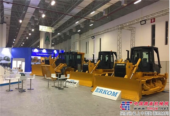 山推首秀土耳其MINEX展會