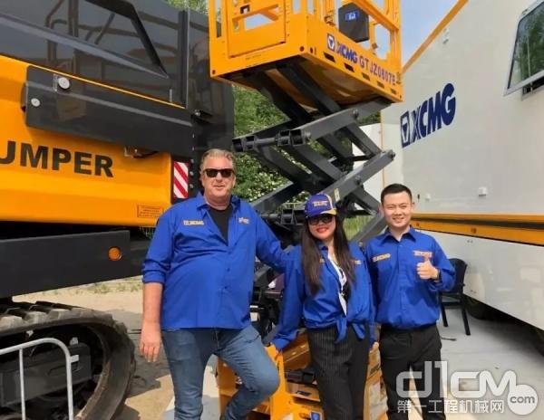 當地客戶對徐工高空作業平臺贊不絕口