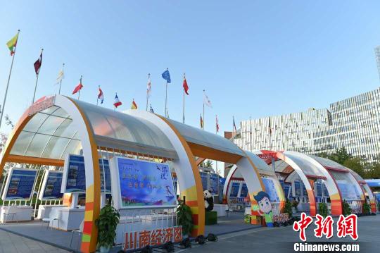 圖為創博會現場。　鐘欣 攝