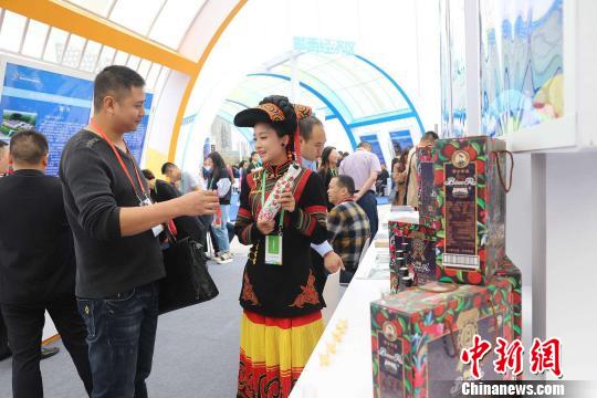 圖為創博會現場。　鐘欣 攝